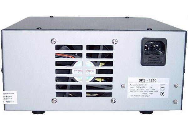 SPS-8400 - Schaltnetzteil 3-15V 40A mit 2 Instrumenten