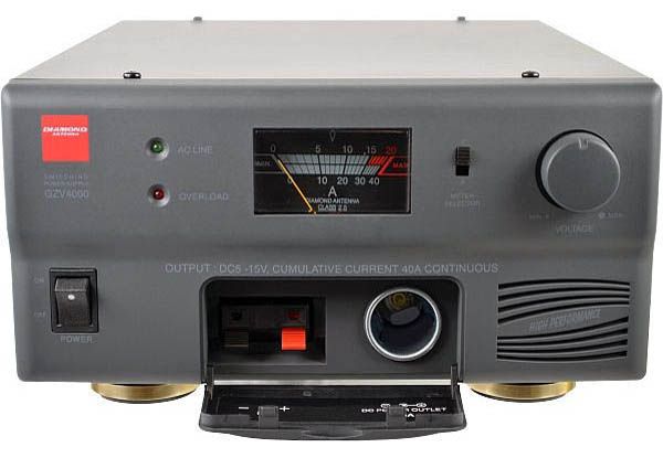 Diamond GZV-4000 Schaltnetzteil 5-15V 40A, Lautsprecher