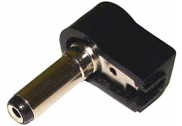 DC-Winkel-Hohlstecker 2,1 x 5,5 x 14 mm
