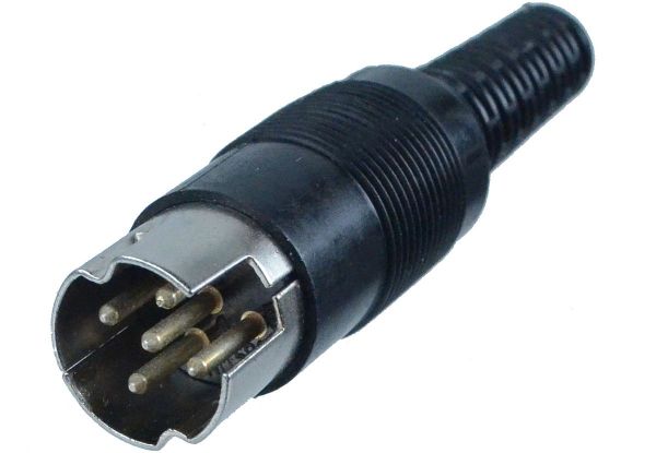 DIN-Stecker MAS 50WD 5-Pol 360 Grad