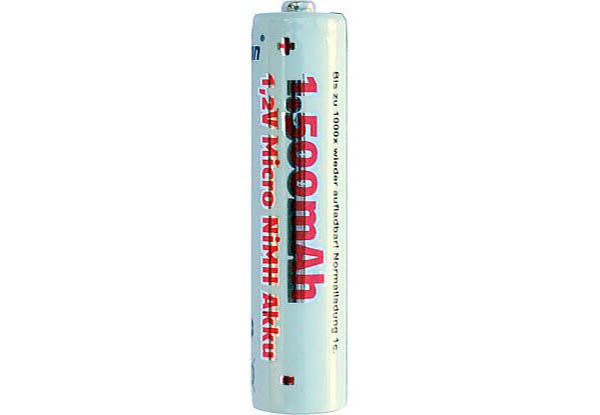 McPower Micro NiMH-Akku 1500mAh
