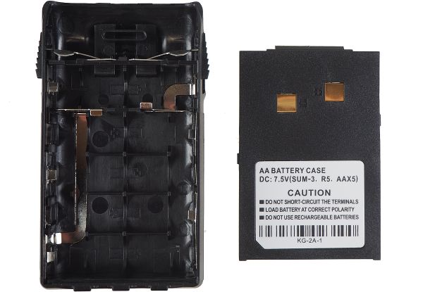Batterieleergehäuse - 5x AA für Wouxun KG-UV2D + KG-UV6D