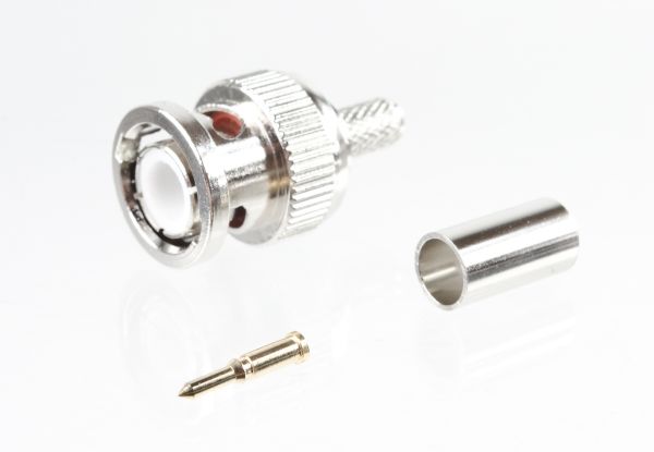 BNC-Stecker 6mm Crimp