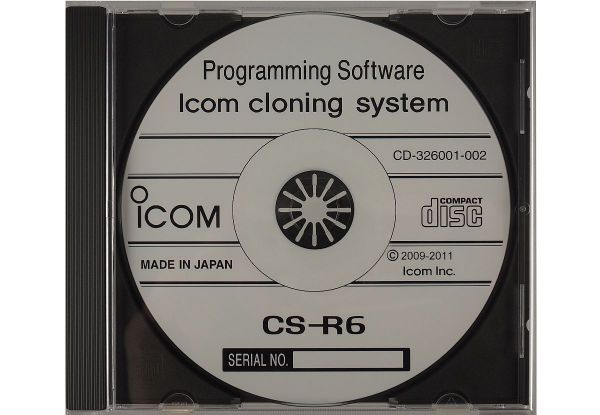 Icom CS-R6 PC-Programmiersoftware - IC-R6