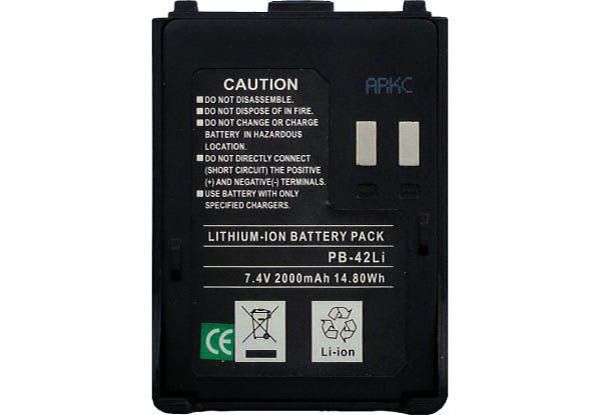 PB-42L - Li-Ion 2000mAh 7,4V OEM für Kenwood TH-F7E