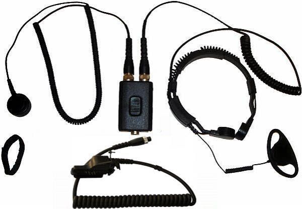 AE-38-GP900 - Security-Headset mit Kehlkopfmikrofon