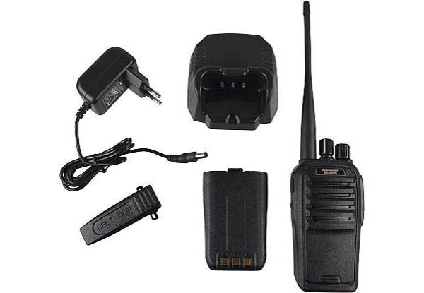 Team TeCom-SL PMR - PMR 446 Handfunkgerät + Tischlader + Akku