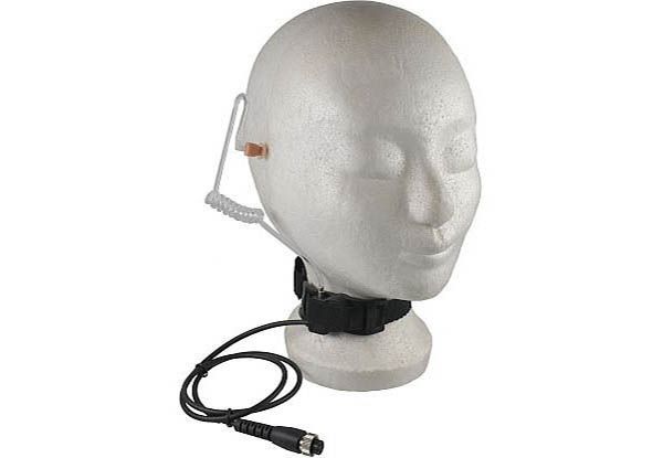 KKS-35-TK290 - Security-Headset mit Kehlkopfmikrofon