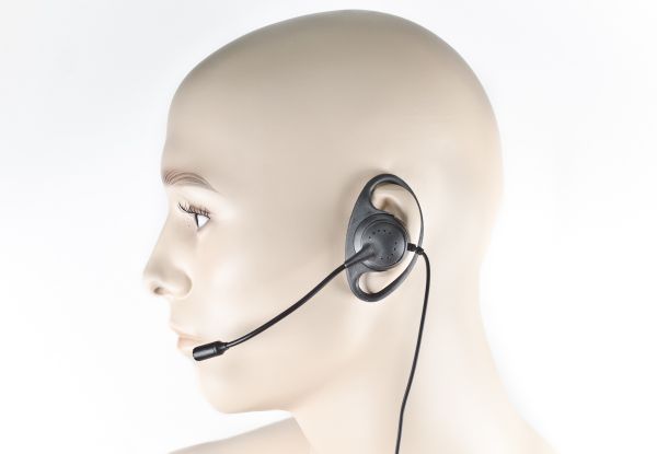 KKS-320-S - leichtes Headset mit Rüsselmikrofon