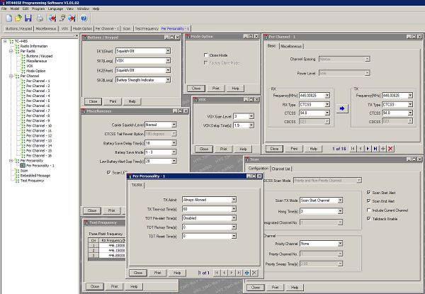 Programmierset für HYT TC-446S + POWER 446
