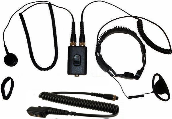 AE-38-PD785 - Security-Headset mit Kehlkopfmikrofon