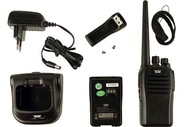 Team TeCom-IP3 VHF - 2m Betriebsfunk Handfunkgerät IP67