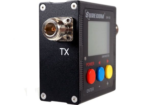 SURECOM SW-102 - 125-520 MHz Digitales SWR-Meter, Power-Meter, Frequenzzähler