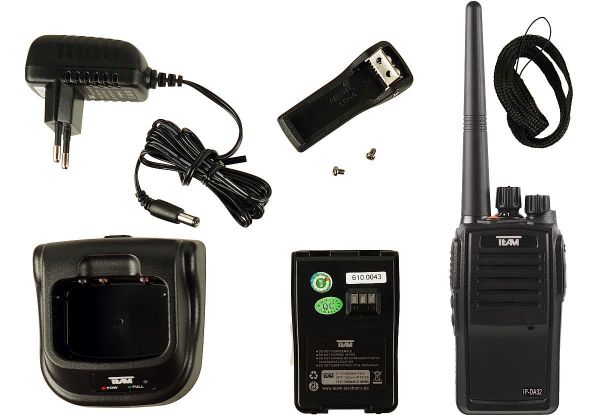 Team TeCom-IP-DA32 dPMR UHF-COM digital/analog Handfunkgerät IP67