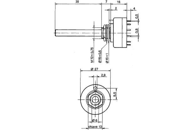 Antennenschalter für Zetagi TM-535