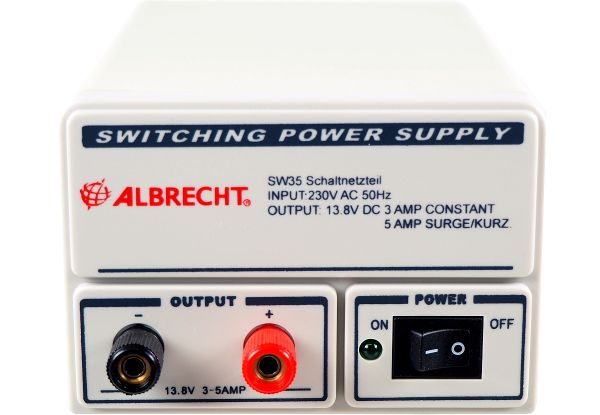 Albrecht SW-35 Schaltnetzteil 13,8V 3/5A
