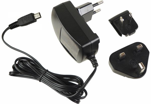 Blackberry Stecker-Schaltnetzteil 5V 750mA mit Mini-USB-Stecker