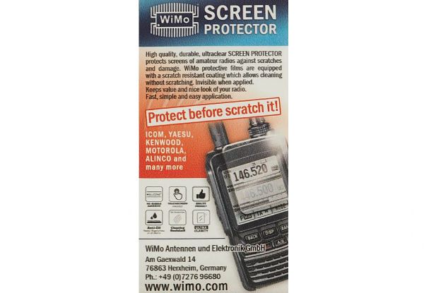 Displayschutzfolie für Yaesu FTM-3100, FTM-3200, FTM-3207, FTM-7250