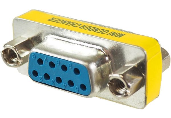 9-Pol-SUB-D Gender-Changer Invertieradapter (2x Buchse)