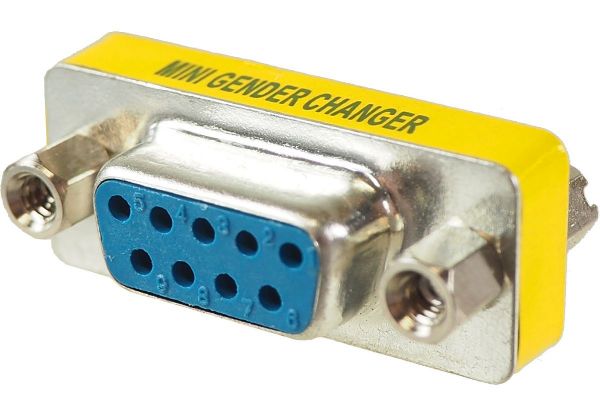 9-Pol-SUB-D Gender-Changer Invertieradapter (2x Buchse)