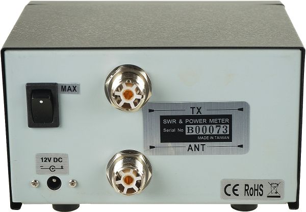 K-PO DG-103 MAX - 1,6-60 MHz Digitales SWR/Watt-Meter