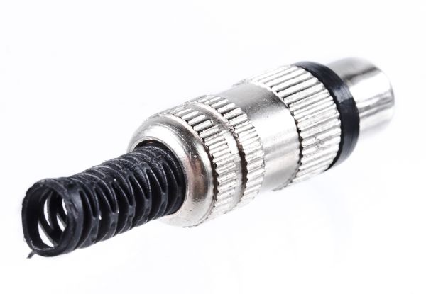 Cinch-Kabelbuchse Metall