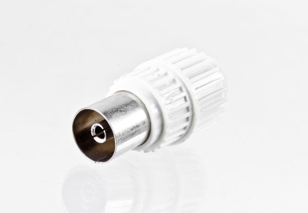 BK-Koax IEC TV-Antennen-Kabelbuchse schraubbar