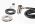 PL-Metall-Winkelfuss flach, mit RG-58-Kabel