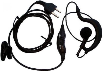 Mini-Headset mit Ohrhörer und Kr...