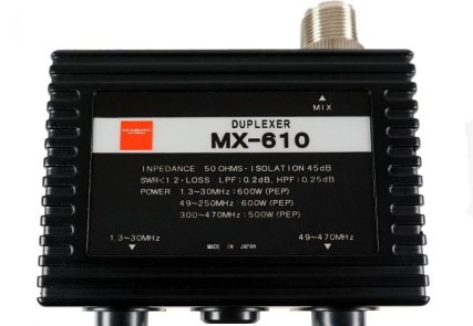 Diamond MX-610 - Duplexer KW + 6m/4m/AIR/2m/70cm