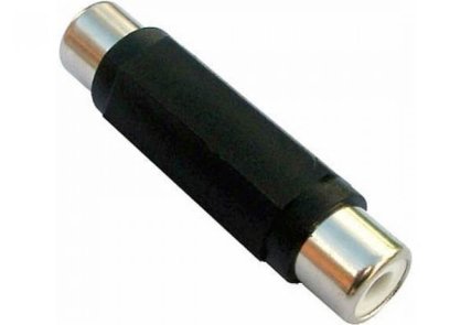 Cinch-Kupplung 2x Cinch-Buchse