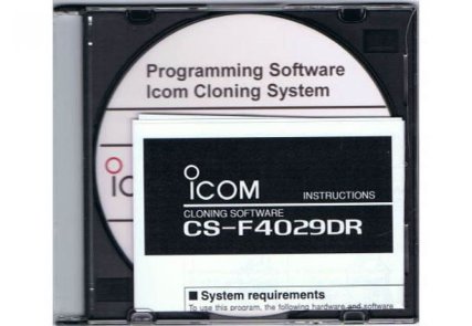 Icom CS-F4029SDR Programmiersoft...