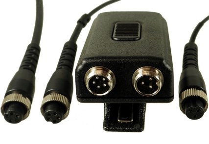 KEP-23-GP344 - Security-Headset mit Kehlkopfmikrofon