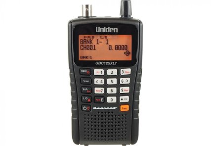 Uniden Bearcat UBC 125 XLT - Handscanner 25-960 MHz + Lader + Akkus