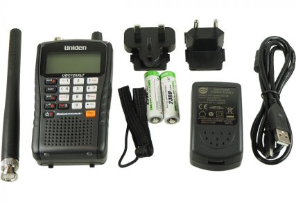Uniden Bearcat UBC 125 XLT - Handscanner 25-960 MHz + Lader + Akkus