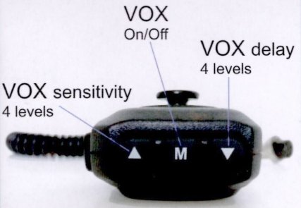 Albrecht Vox-Handsfree-Mikrofon 4-pin Version 2 für Mobilfunkgerät