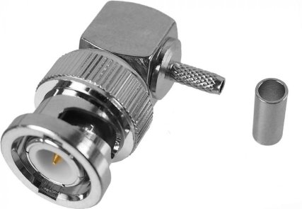 BNC-Winkelstecker (Crimp-Version...