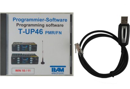 Programmiersoftwarepaket und USB...