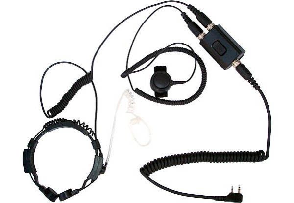 KEP-23-K - Security-Headset mit Kehlkopfmikrofon