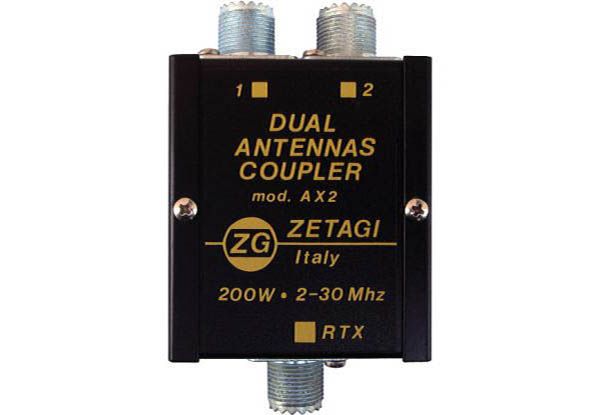 Zetagi AX-2 Dual-Antennenkoppler 2-30 MHz