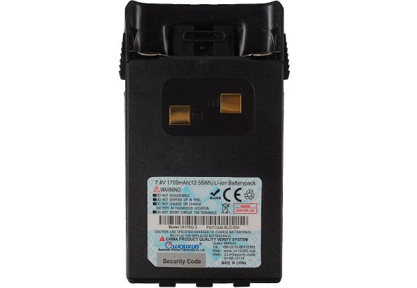 Wouxun Li-Ion 1700mAh 7,4V für Wouxun KG-UV6D + Wouxun KG-UV2D