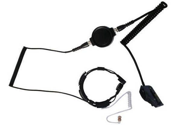 KEP-33-TK290 - Security-Headset mit Kehlkopfmikrofon