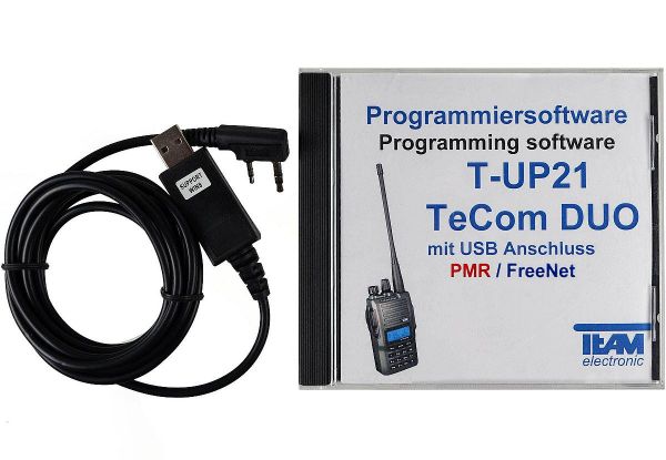 Team T-UP21-C USB - Programmierset - TeCom-Duo-C (PMR/Freenet)