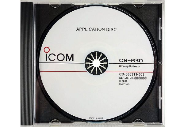 Icom CS-R30 Programmiersoftware