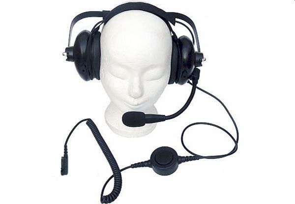 KKS-10-DP24 - Kopfhörer-Headset mit Rüsselmikrofon