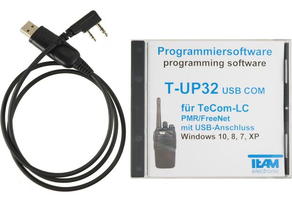 Team T-UP32-PMR-FN USB - Programmierset - TeCom-LC PMR + Freenet