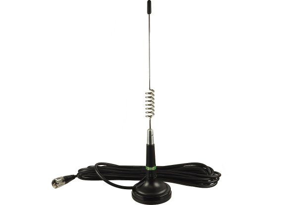 Minimag DB VHF/UHF HAM 144-146 MHz + 430-440 MHz - Mobilantenne mit Magnetfuss