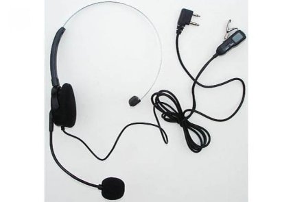 Leichtes Headset mit Kopfhörer ...