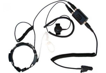 KEP-23-GP900 - Security-Headset mit Kehlkopfmikrofon