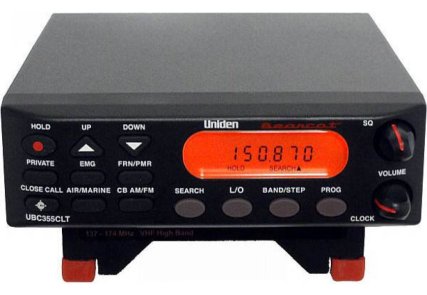 Uniden Bearcat UBC 355 CLT - Funkscanner 25-960 MHz Uniden Bearcat UBC 355 CLT - Funkscanner 25-960 MHz